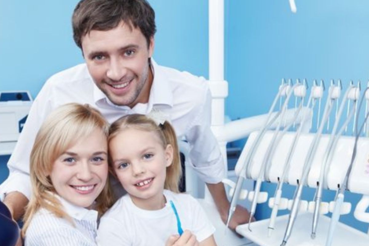 Family enjoying comfortable dental care experience